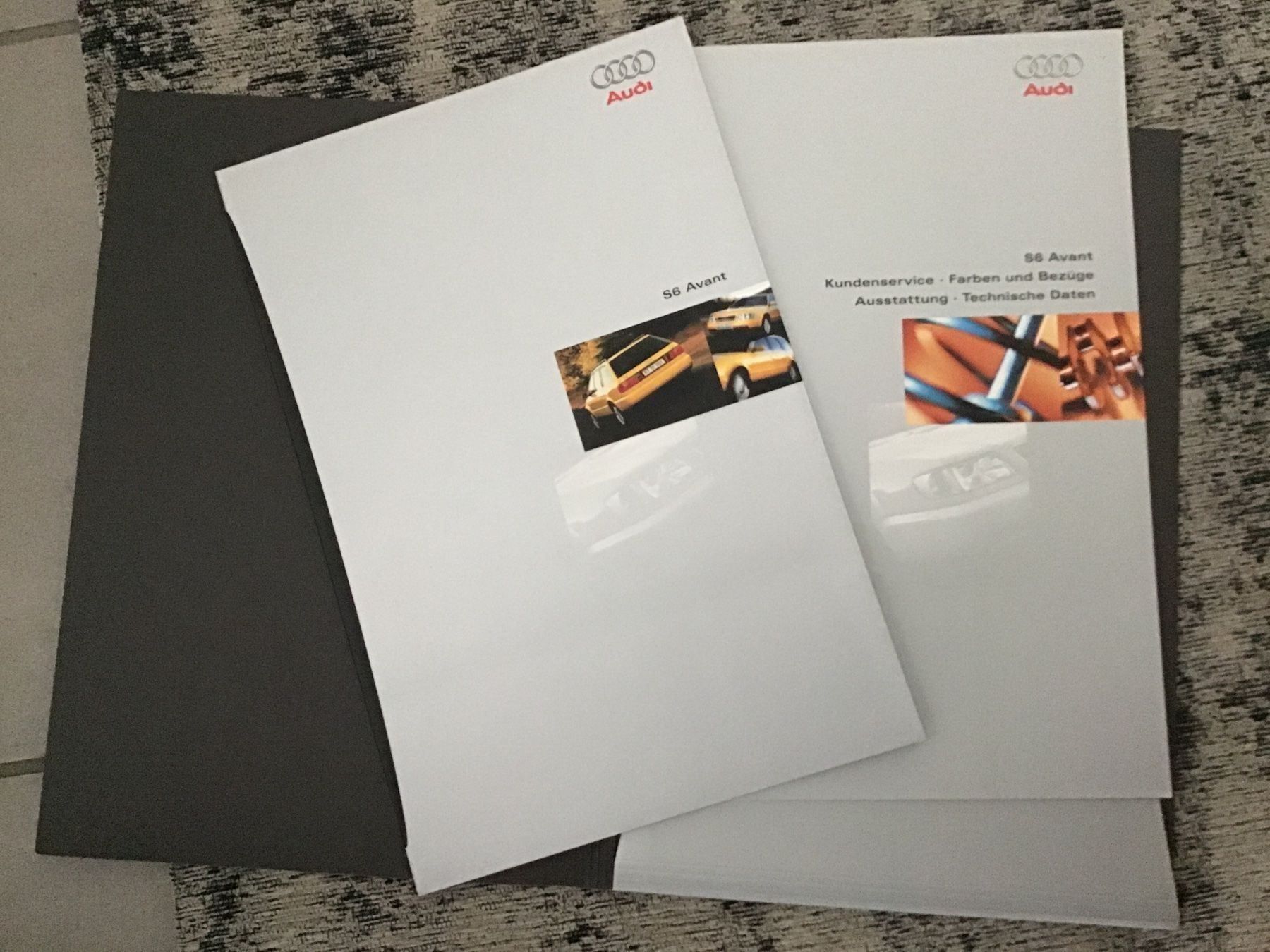 Audi Documenti: Audi S6 Avant Prospektmappe Febr. 1997 – Usato da Scherzingen venduto da Starseller62 1