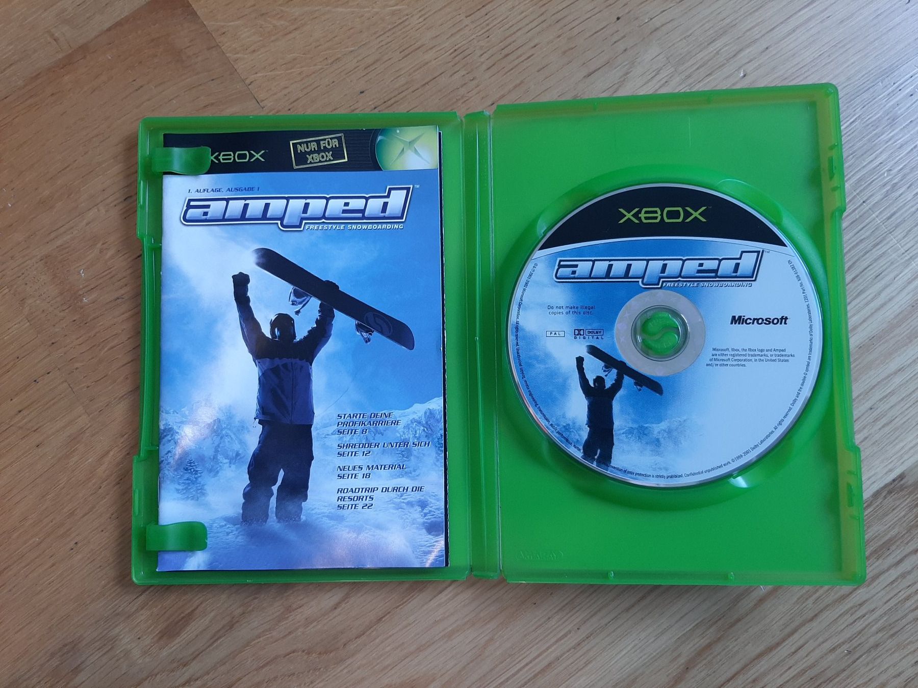 Microsoft Spiele: XBOX Amped – Gebraucht aus Zürich von Chrishol 1