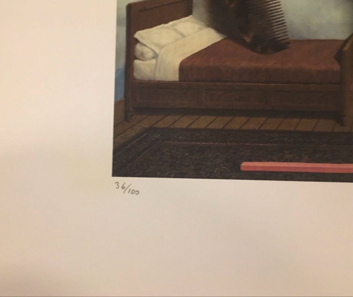Grafica & Litografie: René Magritte Lithographie 36/100 – Usato da Moutier venduto da Happyvidedressing 1