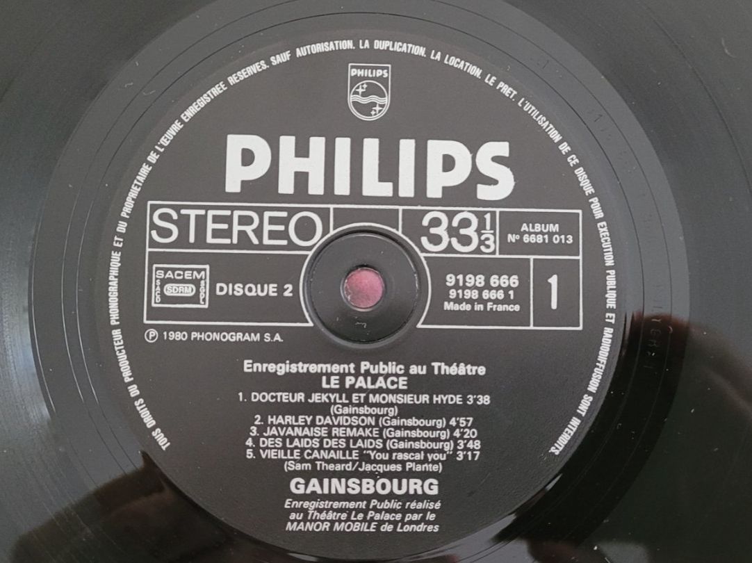Dischi in vinile: DLP  Serge Gainsbourg – Usato da Martigny venduto da MZ-67 3