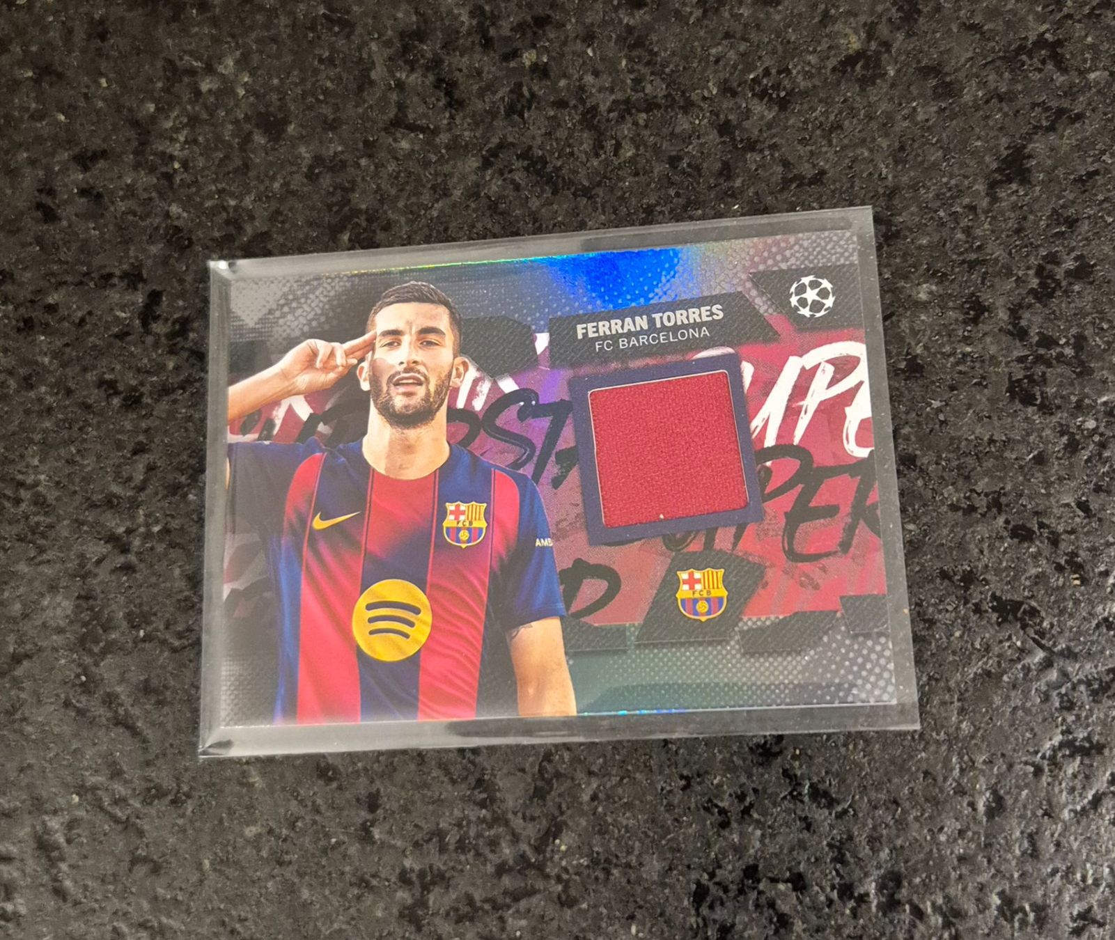 Topps Carte collezionabili: Ferran Torres Relic - Barcelona - Topps – Nuovo (secondo la descrizione) da Burg AG venduto da Danoe