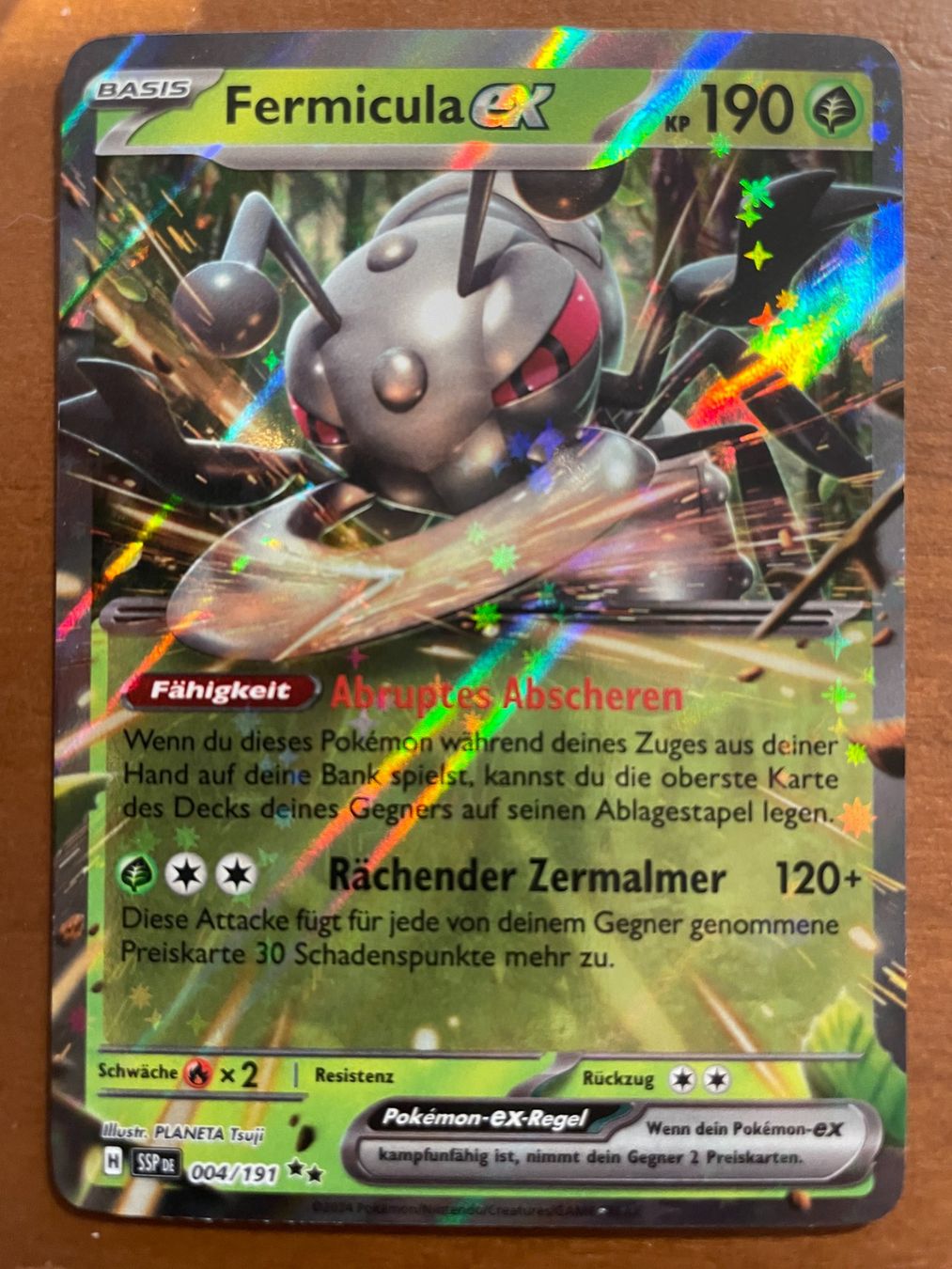 Pokémon Carte collezionabili: Pokemon Fermicula eX (Versand gratis) – Nuovo (secondo la descrizione) da Chur venduto da Angerson