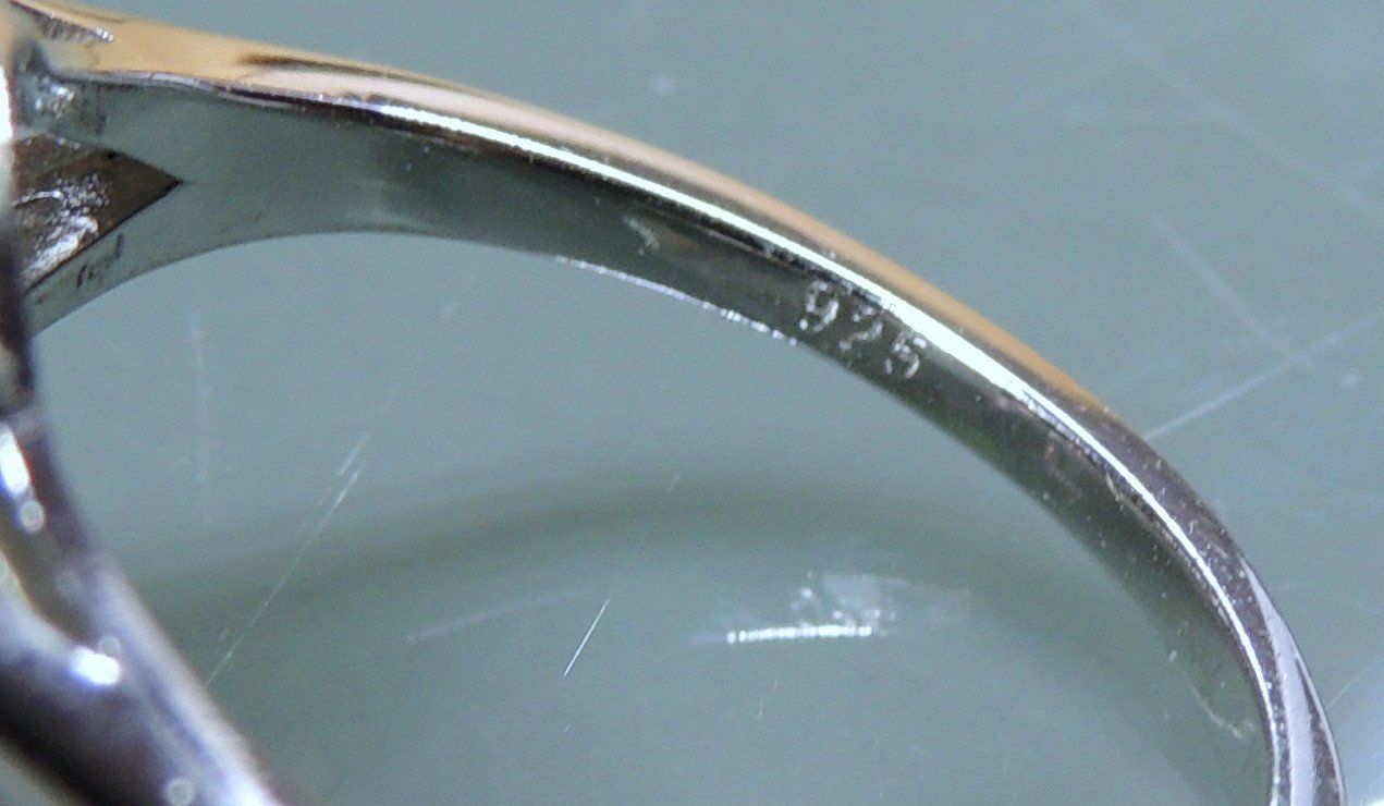 Anelli: Turmalin Silber 925 Fingerring – Nuovo e nell'imballaggio originale da Waldenburg venduto da schaller707 6