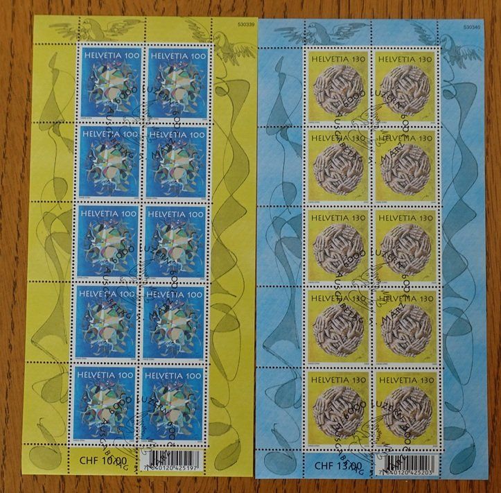 Alle Briefmarken: Sondermarken 2009 Bogen FD gestempelt – Gebraucht aus Wil SG von WEIBELAM