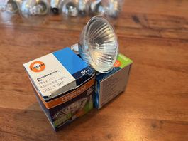2 x klassische Osram Decostar 35w 12v GU5.3 36Grad  ??