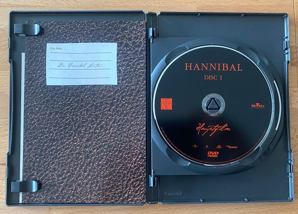 Tutti i DVDs: DVD - Hannibal – Usato da Winterthur venduto da Secondhand-Family 1