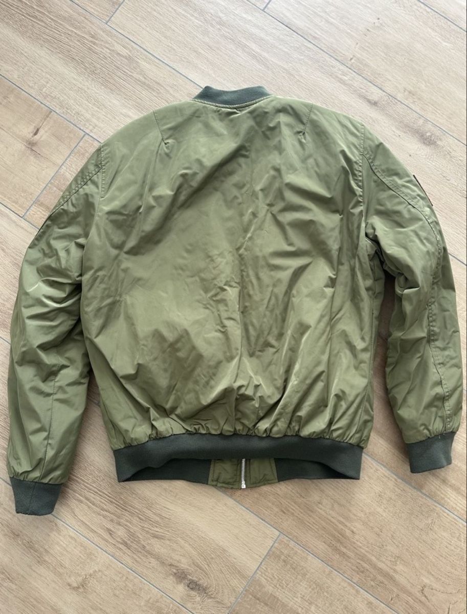 Giacche: Pull&Bear Bomber Jacke, Khaki, Grösse XL – Usato da Waltenschwil venduto da kneda 1