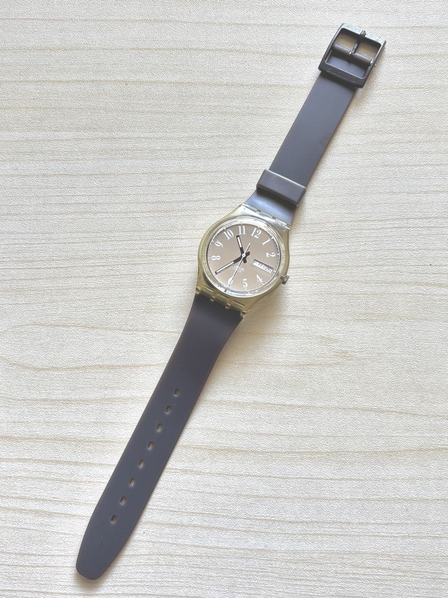 Swatch Uhren: Swatch Uhr  transparent Gehäuse  – Gebraucht aus Grenchen von chththl 1