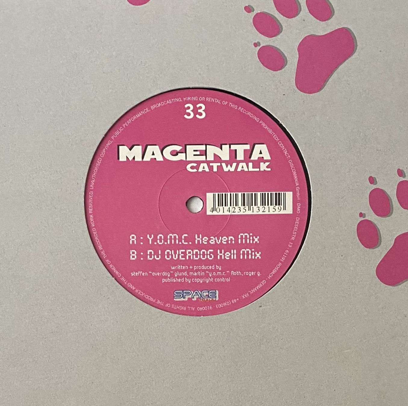 Dischi in vinile: Magenta, Catwalk (Trance, Hard Trance) – Usato da Flums venduto da Empe1 2