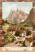 1906 GRINDELWALD & Wetterhorn - Dorfpartie Kutschen