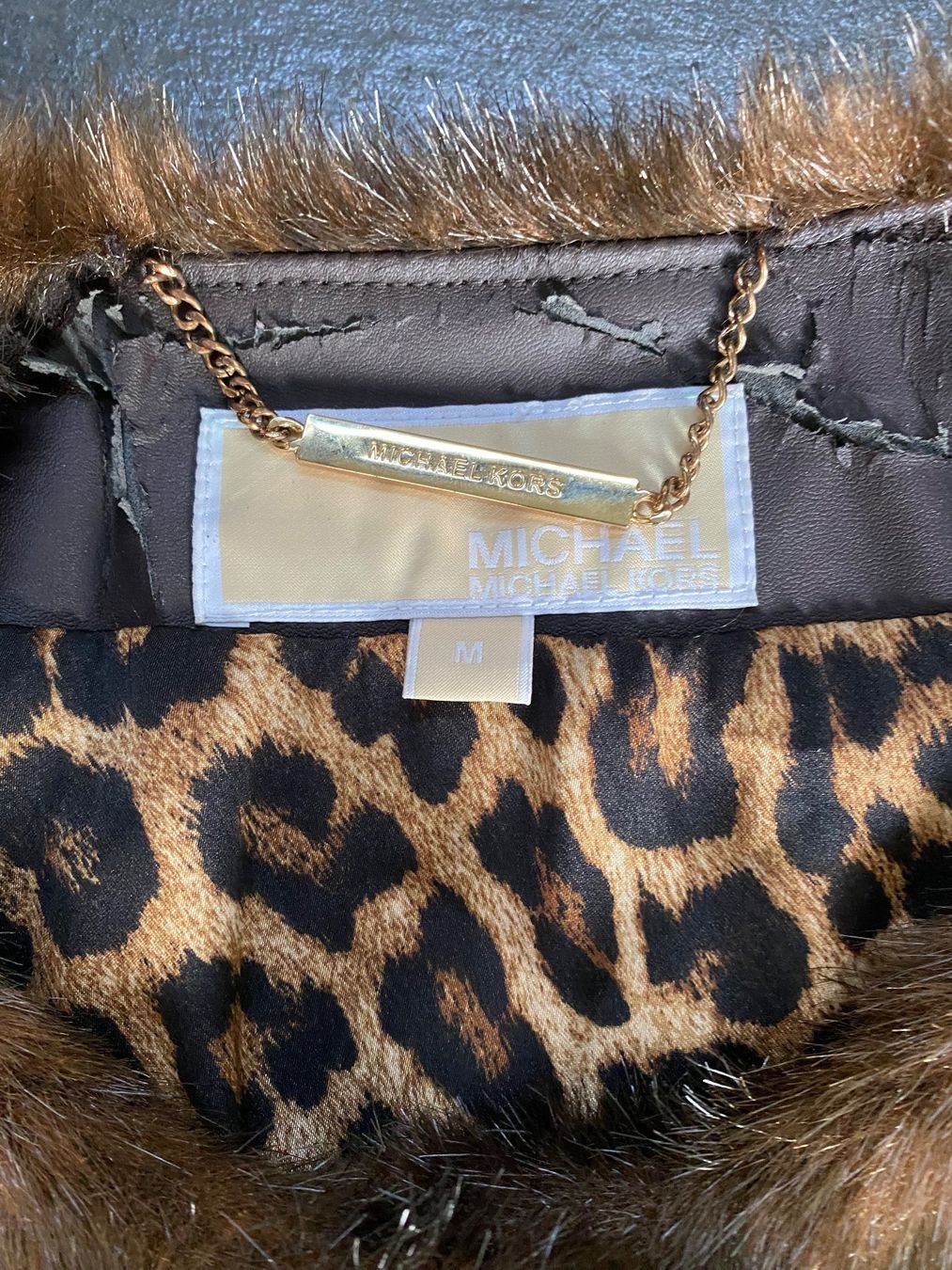 Michael Kors Giacche: Kunstfelljacke Michael Kors M – Usato da Chur venduto da simhofstr 3