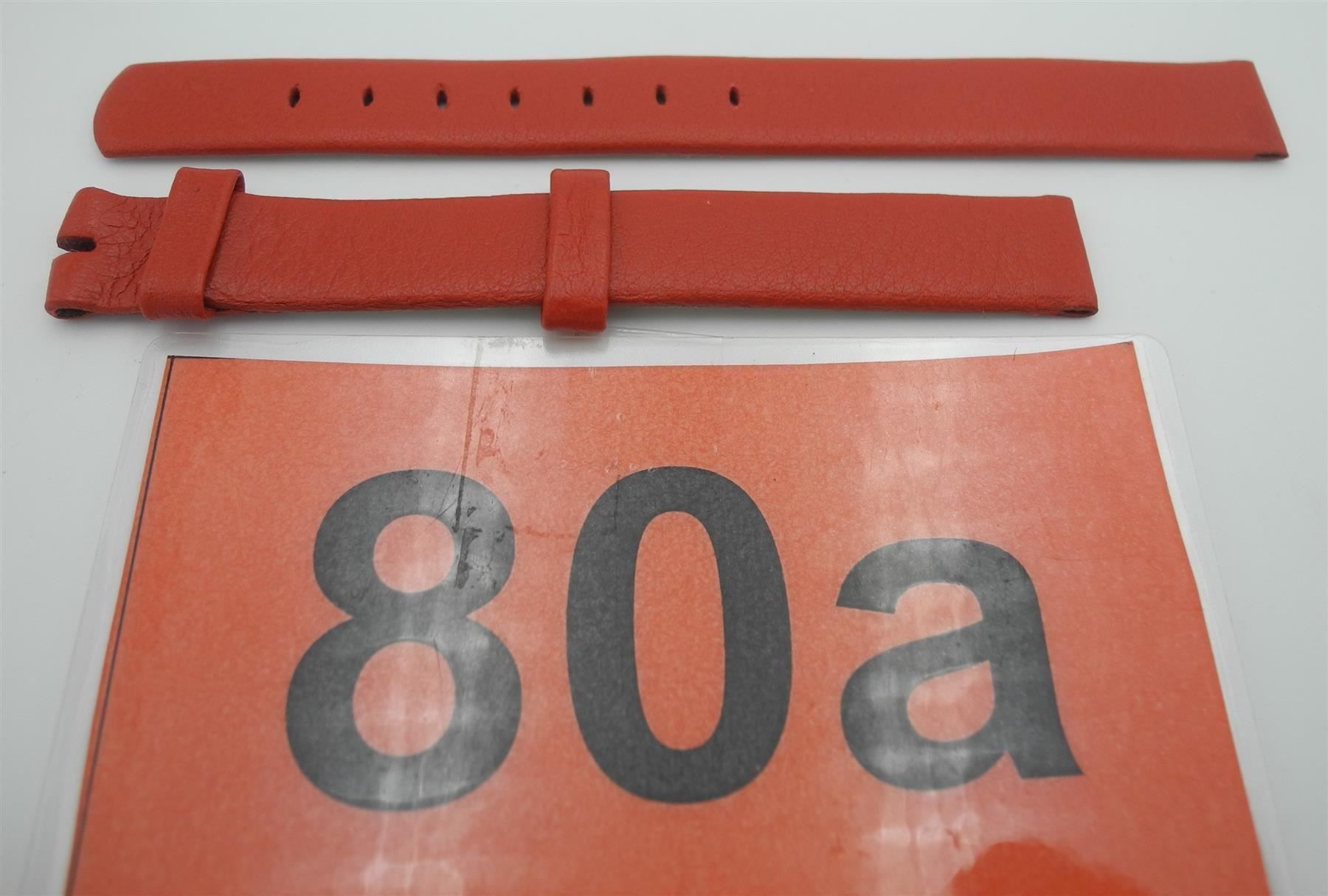 Armbänder & -reifen: 12 mm Uhrenarmband rot, Nr. 80a – Neu und originalverpackt aus Kottwil von Crazyrolf 1