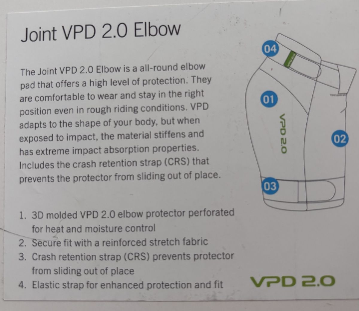 Poc Protezioni & Imbottiture: POC Joint VPD 2.0 Ellbogenschoner, Grösse S, Neu!!! – Nuovo e nell'imballaggio originale da Zermatt venduto da Tinasvoyage 2