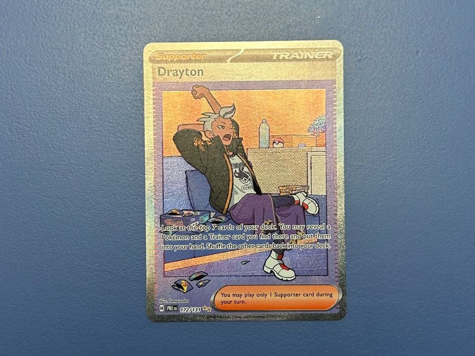 Pokémon Cartes à collectionner: Drayton SIR 172/131 Prismatic Evolution EN – D'occasion à Schlieren par happymerchant64