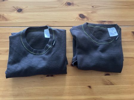 Pull manches longues Didriksons 1913 gris XL état neuf