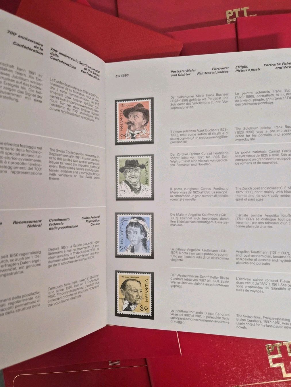 Tous les timbres: PTT-Jahrbücher 1980 - 1993 – Neuf (Voir description) à Frauenfeld par Interessent1 3