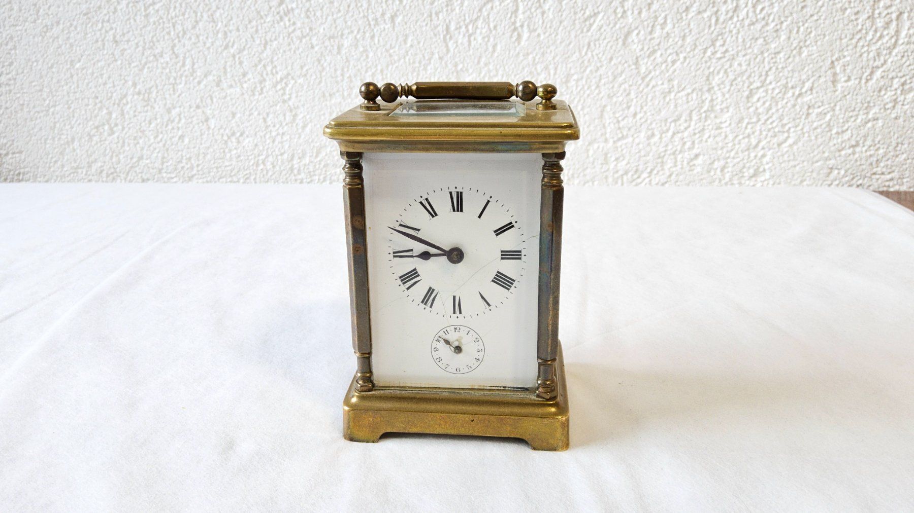 Orologi da terra & Orologi da parete: Ancienne pendulette d'officier – Difettoso da Malleray venduto da Frederic24