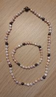 Perlenkette und Armband