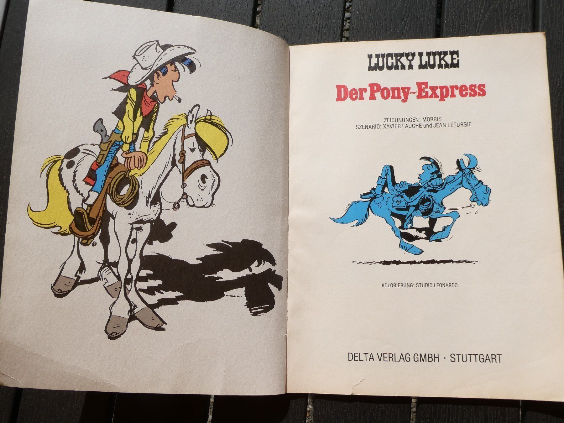 Fumetti: Lucky Luke, Band 56 'Der Pony Express' – Usato da Gattikon venduto da kaandooh 1