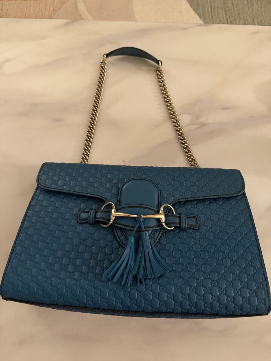 Gucci Borse da donna: Gucci Handtasche türkis  – Usato da Küsnacht ZH venduto da Glamour2019