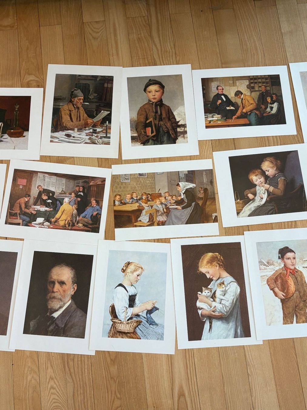 Foto & Immagini: Albert Anker - ausgewählte Bilder - Farbdruck – Nuovo (secondo la descrizione) da Arlesheim venduto da Spielmax 3