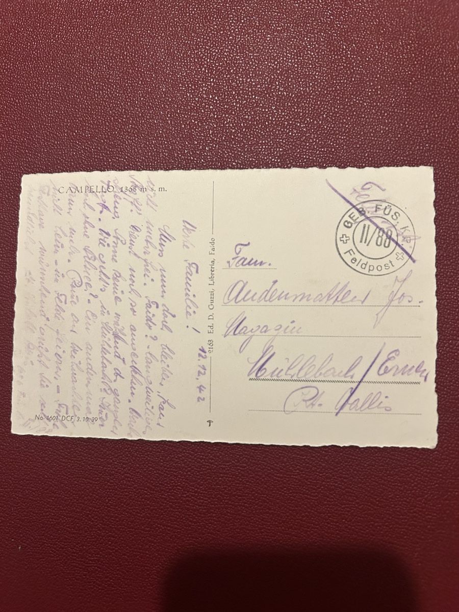 Cartoline postali: Campello – Usato da Breganzona venduto da Milesbo 1