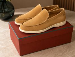 Original Loro Piana Summer Walk Loafer – Neu – Grösse EU 41