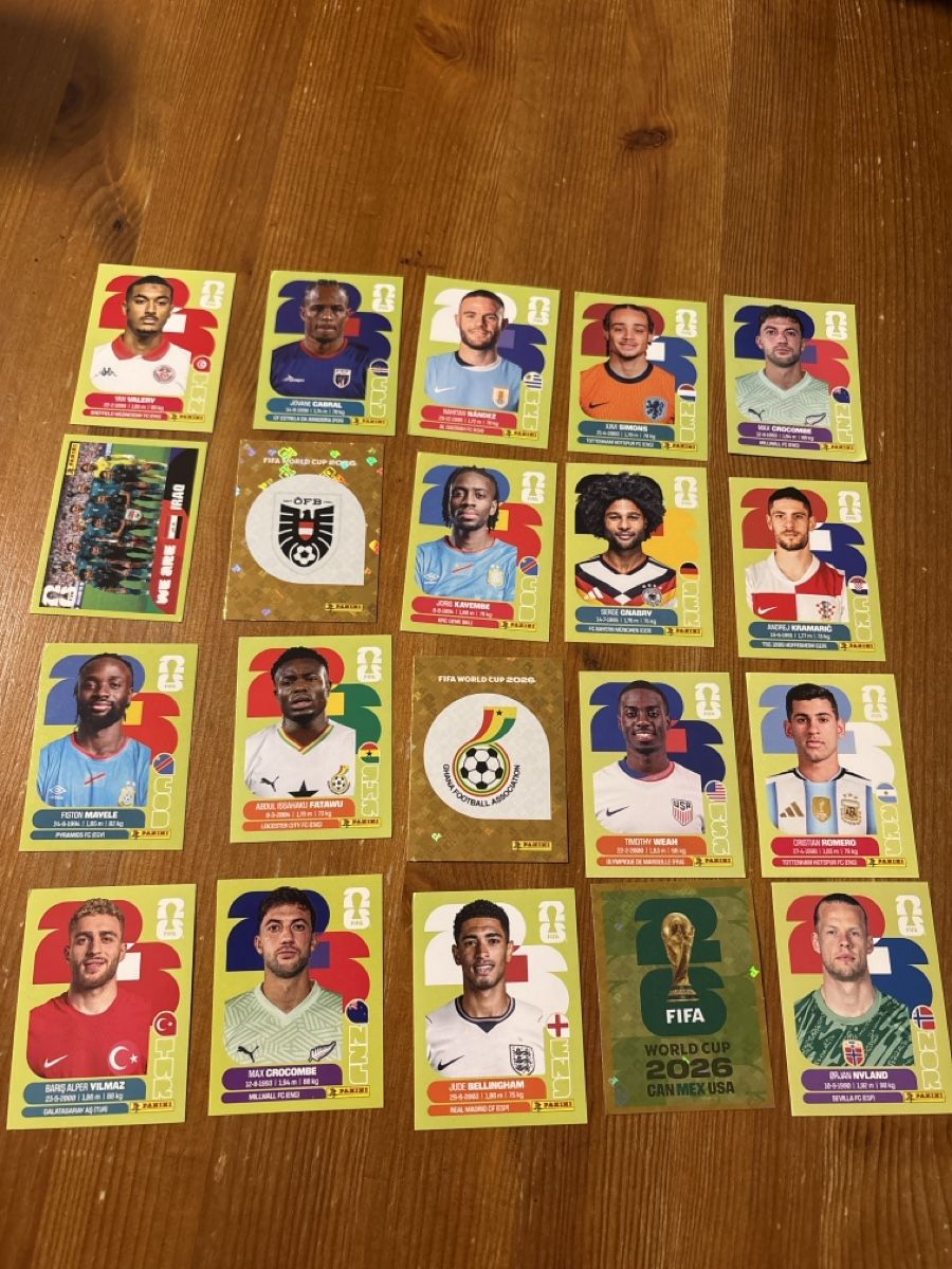 Panini Carte collezionabili: FIFA World Cup 2026 Sticker, neu 20 Stk – Nuovo (secondo la descrizione) da Aesch BL venduto da Schweigi-Andi