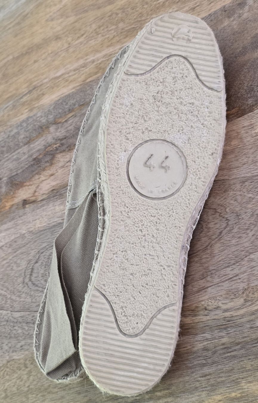 Scarpe da uomo: Sommer Espadrilles Gr. 44,  neu – Nuovo (secondo la descrizione) da Rheinsulz venduto da Gilea 5