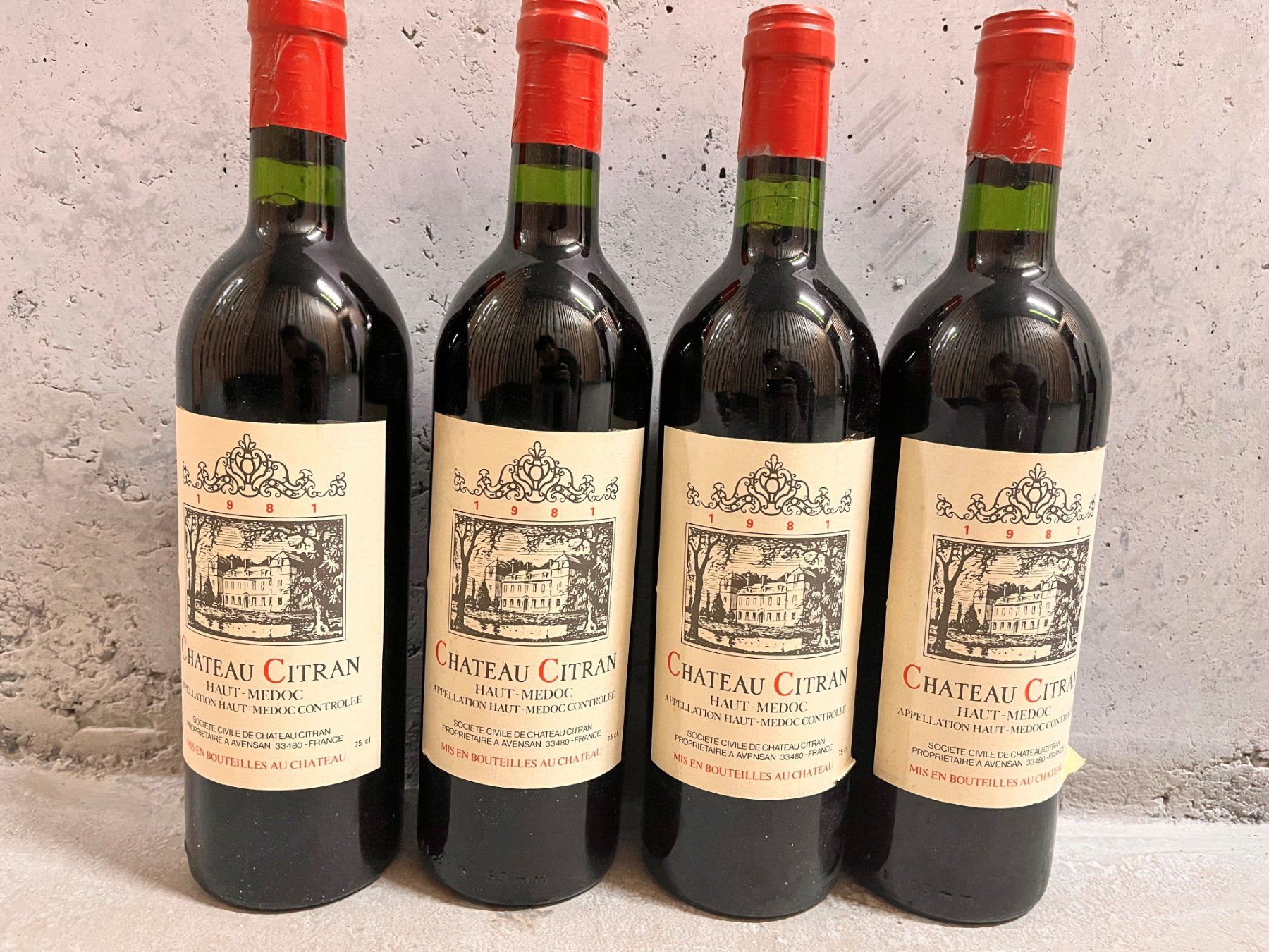 Vino: 1981 Chateau Citran x4 – Nuovo (secondo la descrizione) da Sargans venduto da jul_rws6