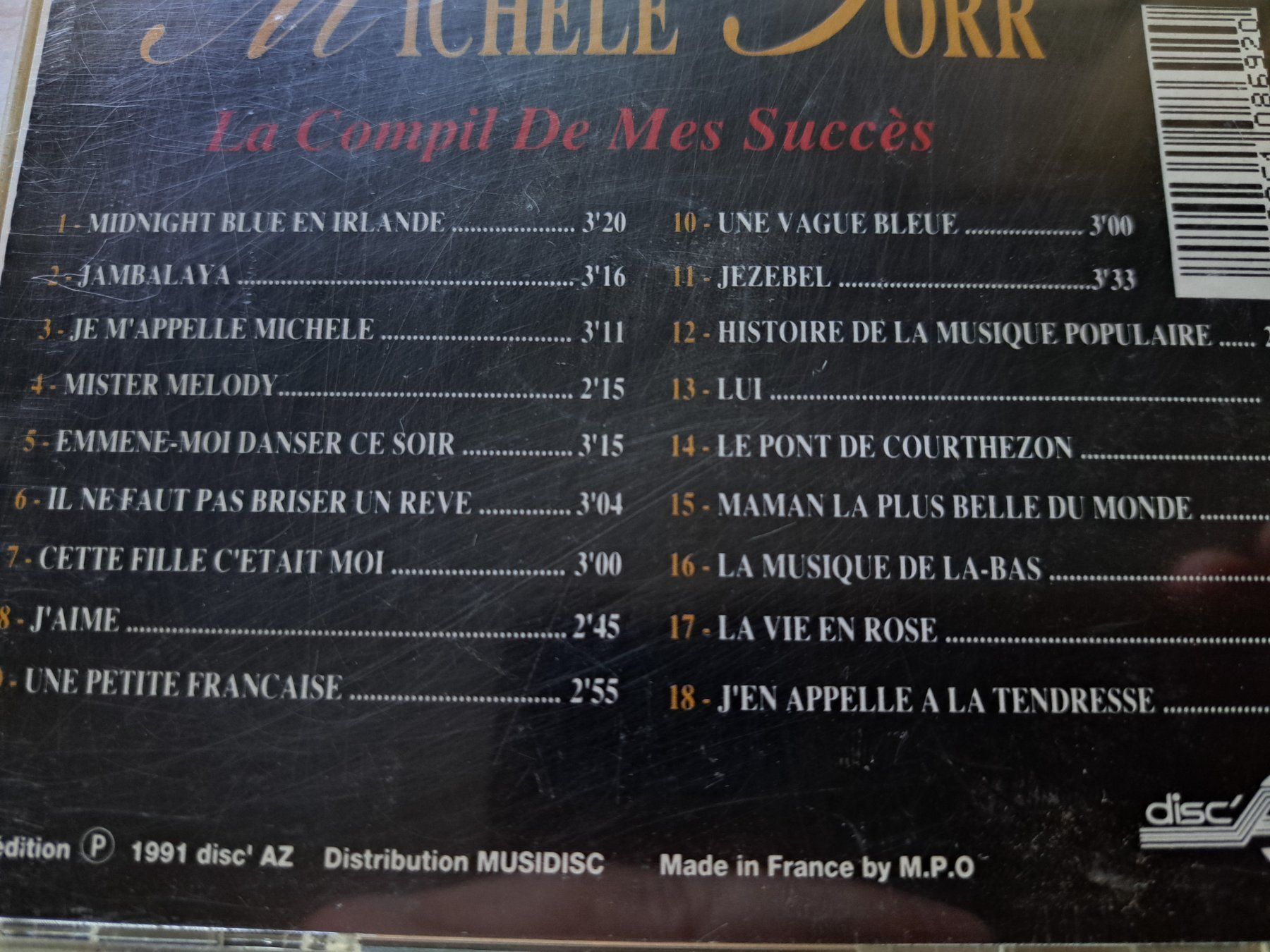 CDs: CD Michèle Torr - La compil de mes succès – Gebraucht aus Pully von bro_n52j 2