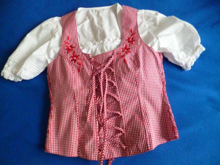 Sehr schönes Dirndl Oberteil, Grösse 38