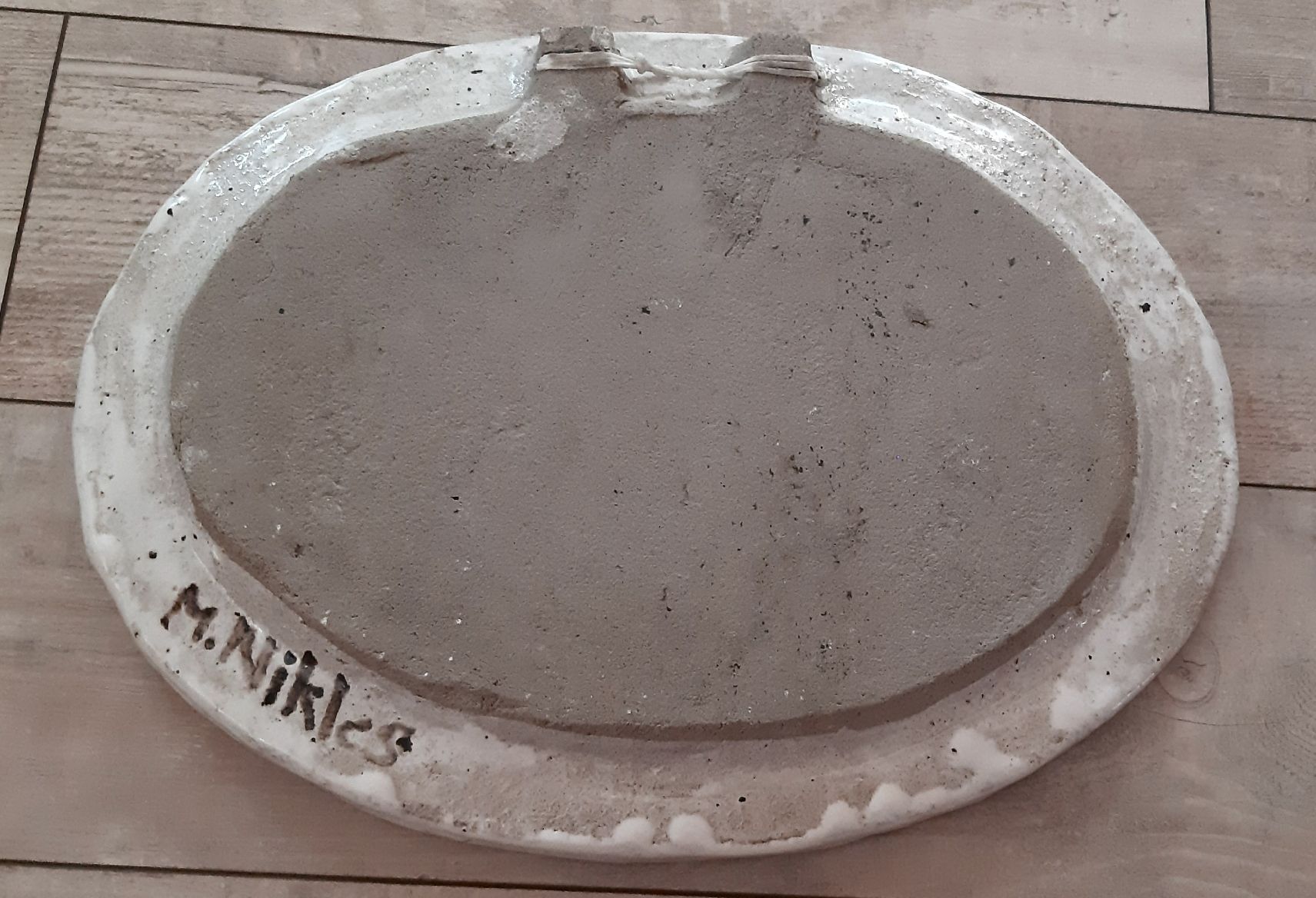 Servierplatten: Schöne Keramikplatte  -   Platte  -  M. Nikles  -  CH – Neu (gemäss Beschreibung) aus Tagelswangen von BrigittaC01 4