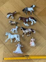 Diverse Figuren von Schleich (Pferde, Einhorn, Prinzessin)