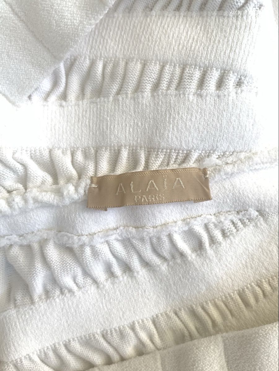 Alaia Röcke: Alaïa Paris Minirock, Grösse 38, Weiss/ offwhite – Neu (gemäss Beschreibung) aus Oberengstringen von miga.ch 3