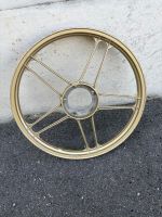 Motorradfelge gold für Puch Maxi S 5-Speichen Design