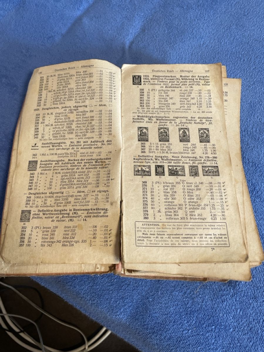 Alle Briefmarken: Briefmarkenkatalog 1926 – Gebraucht aus Ottikon von Mopariat 1