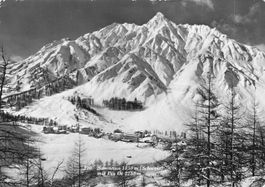 Samnaun (GR) panorama invernale con Piz Ot