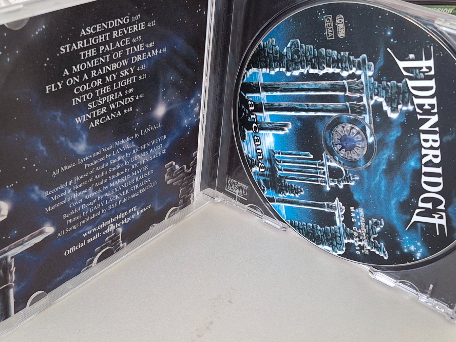 CD: CD Edenbridge - Arcana  - Symphonic Metal - – Usato da Aarberg venduto da Jackup1 2
