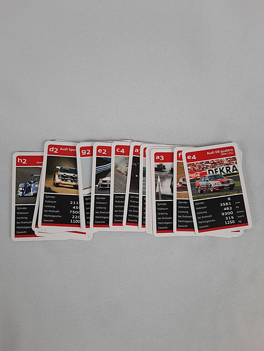 Spiele: AUDI-Motorsport Quartett – Gebraucht aus Beinwil am See von Restwert_Beinwil 4