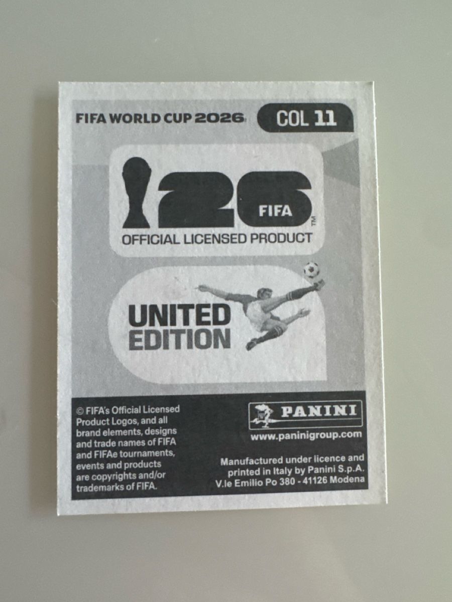 Panini Carte collezionabili: Panini 2026 Kevin Castano COL11 – Nuovo (secondo la descrizione) da Bern venduto da akl_sy9s 1