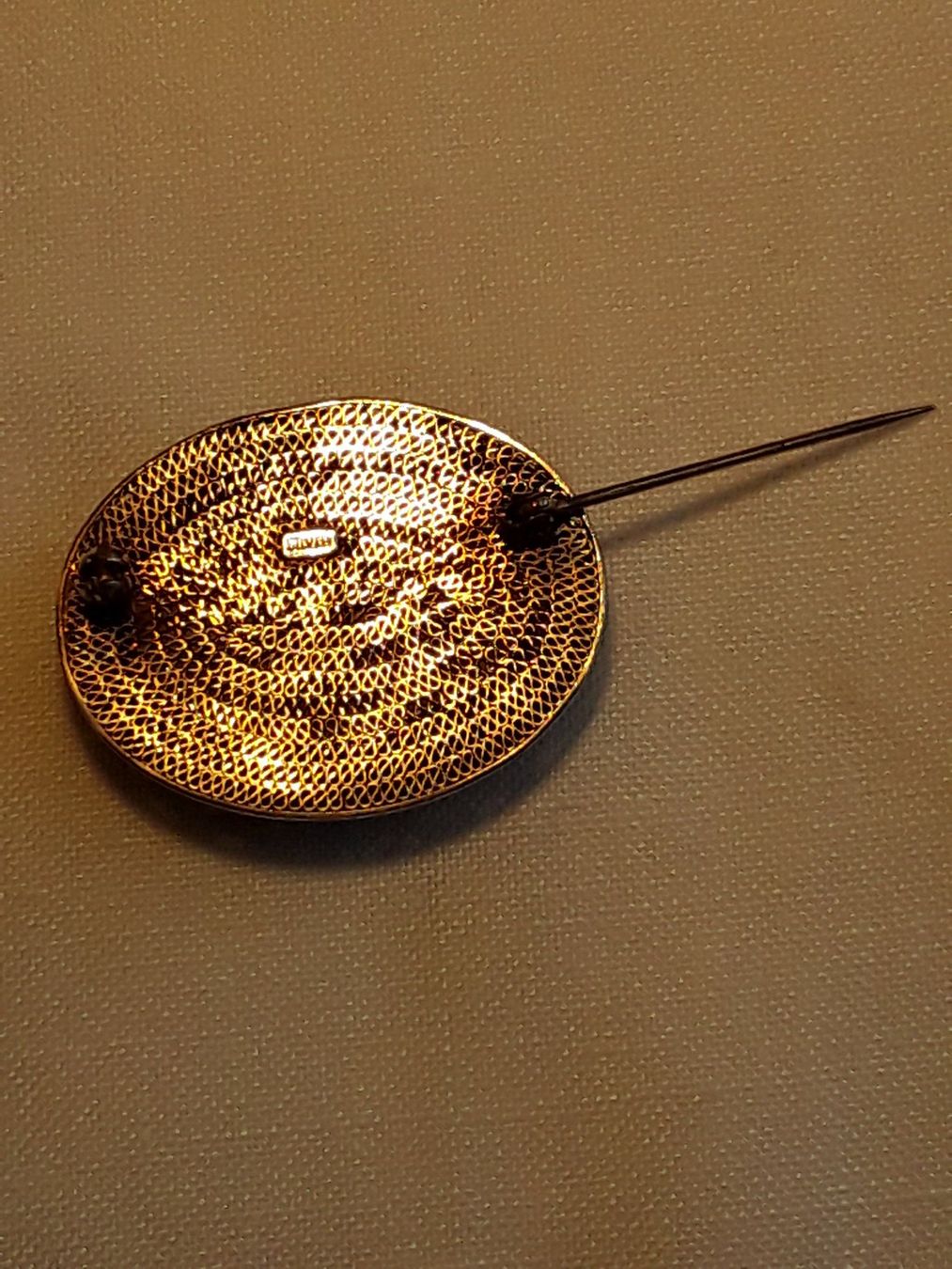 Broschen & Nadeln: Antike fein bemalte Silber Brosche CHINA, ca 1920 – Gebraucht aus Zürich von sanwit 6
