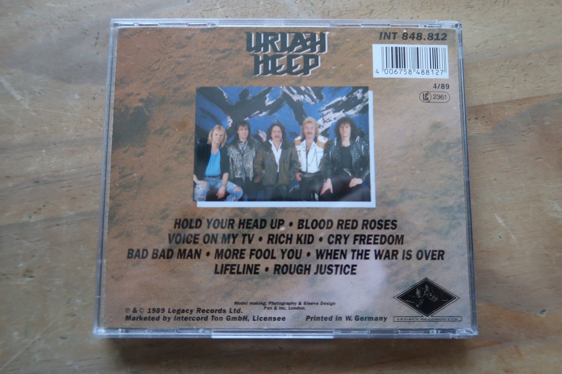 CD: URIAH HEEP - RAGING SILENCE - CD – Usato da Basel venduto da Patiscat 1