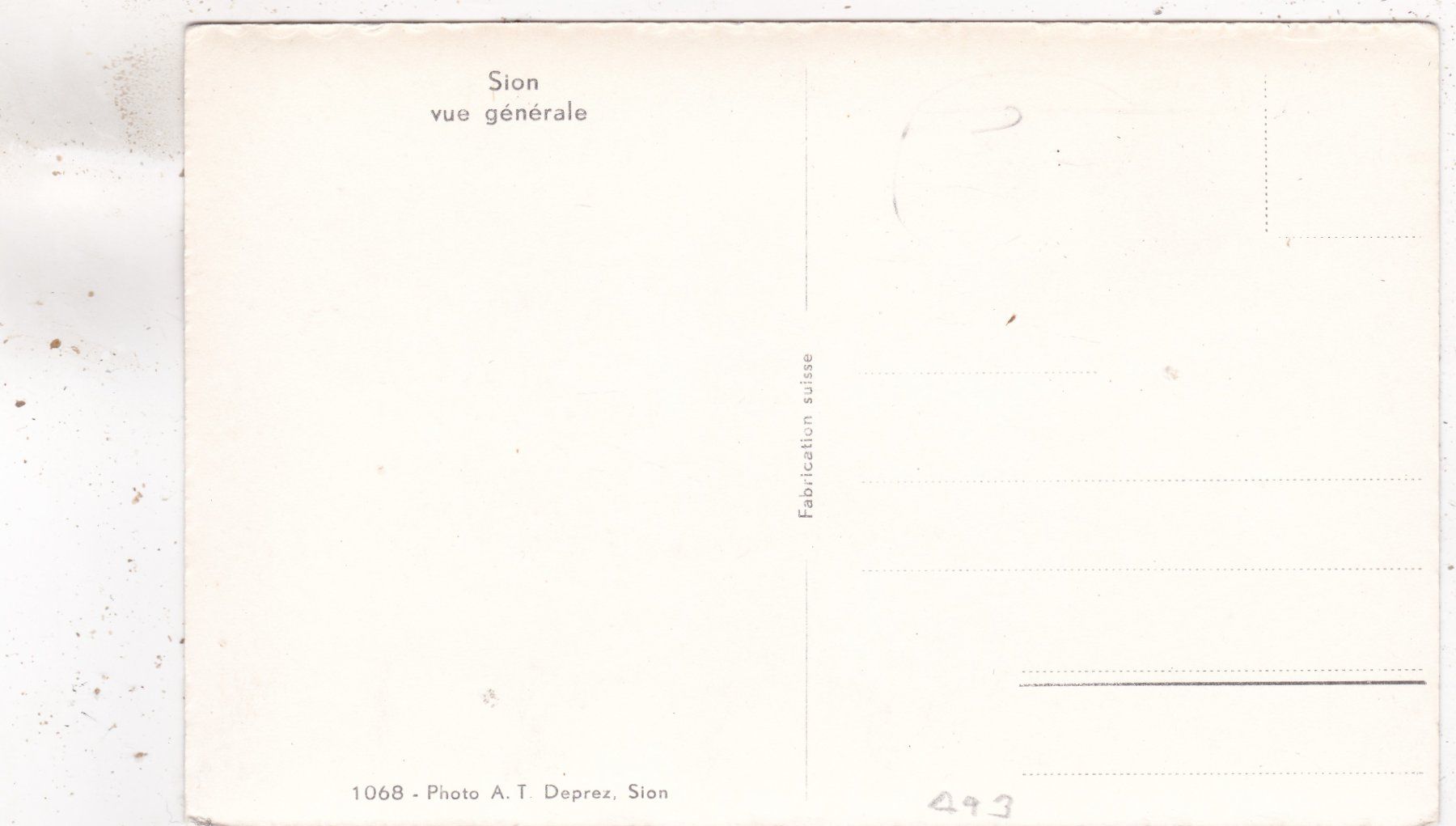 Cartes postales: Sion – D'occasion à Herisau par Lisegrat2008 1