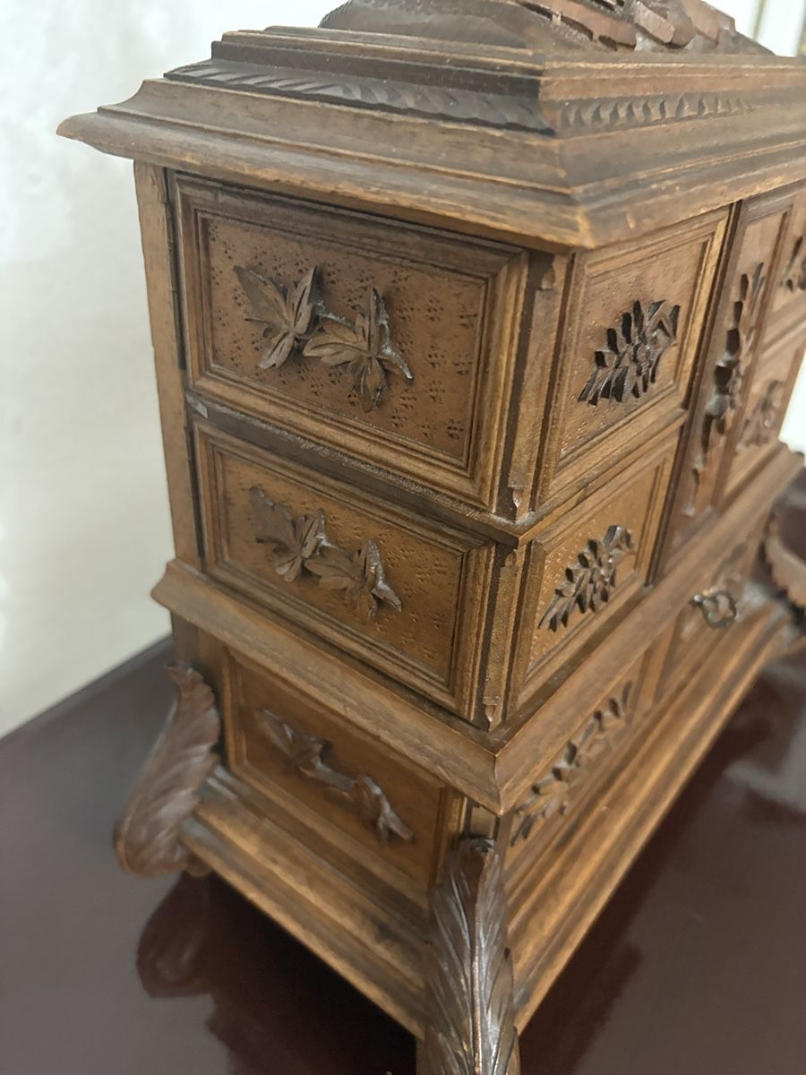 Pots: Boîte à bijoux bois sculpter  – D'occasion à petit lancy par FerreiraLuis 9