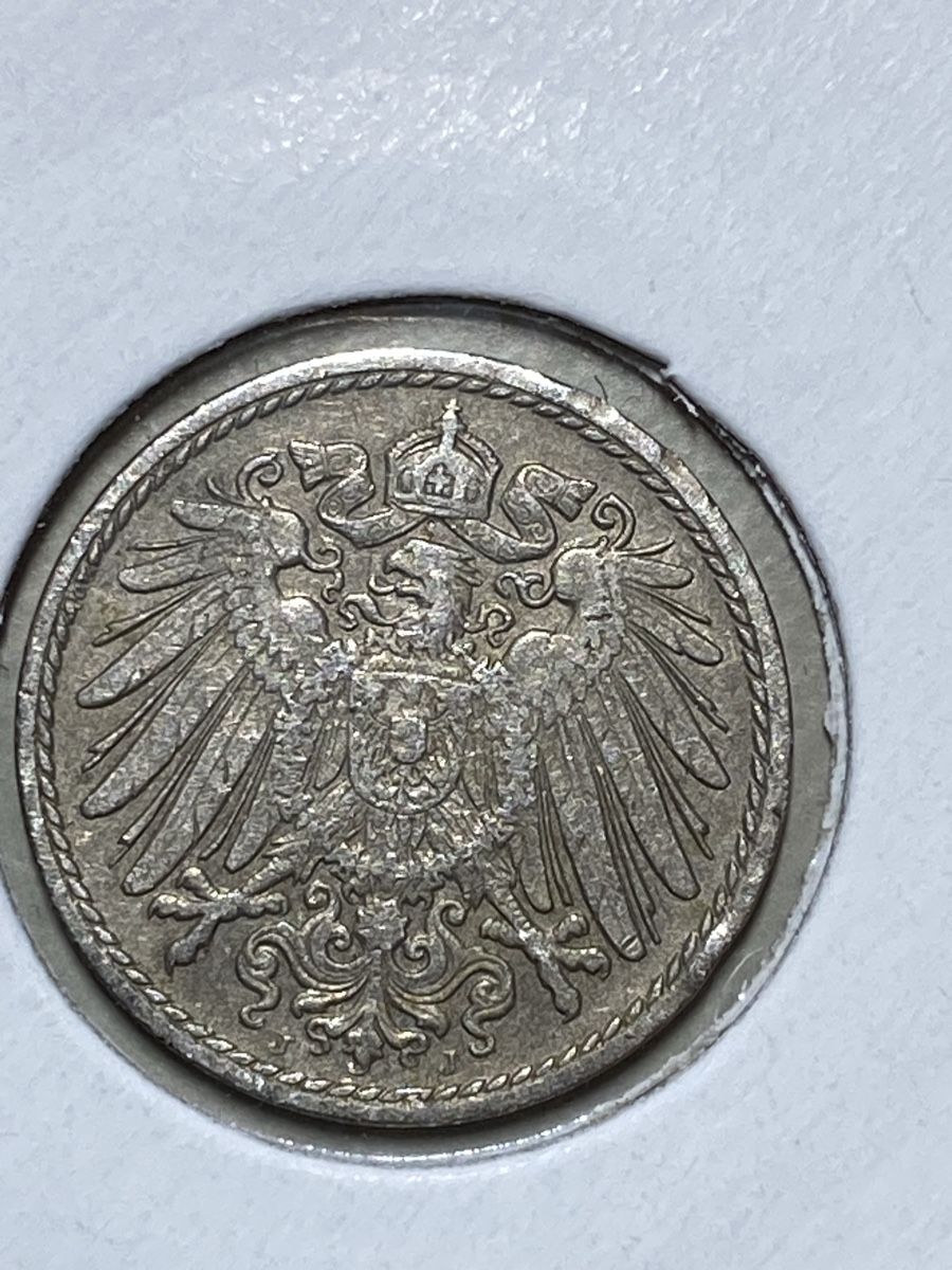 Tutti le monete: Allemagne - 5 pfennig - 1913 – Usato da Payerne venduto da Mike1682 1