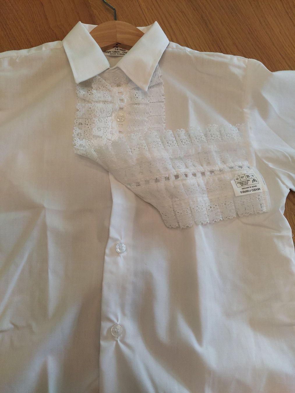 Camicie, T-shirt & Polo: Hemd Gr. 122/128 – Nuovo (secondo la descrizione) da Hittnau venduto da vanescott 2