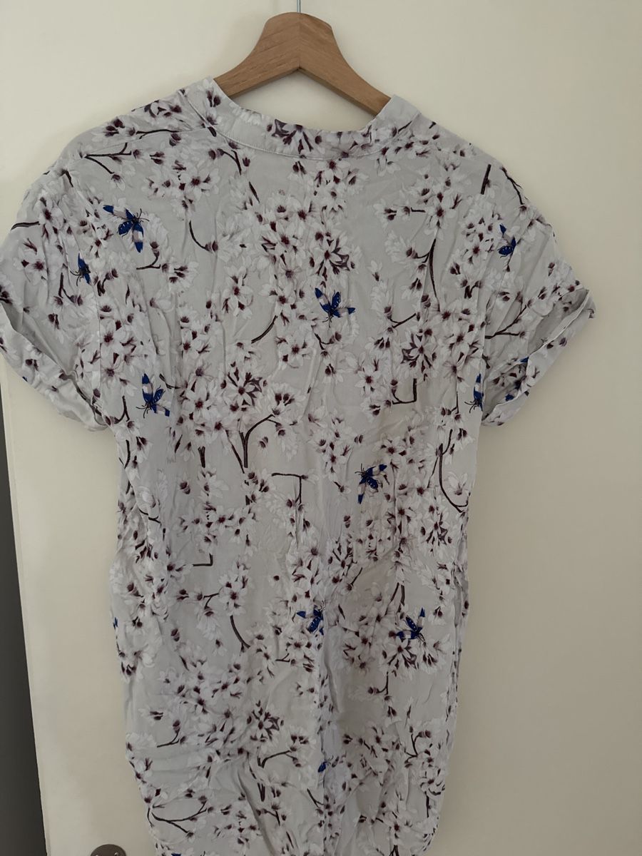 H&M Tuniche: Tunika Bluse mit Blumenmuster, Gr. 38, Top Zustand – Usato da Luzern venduto da ard_b2kz 1