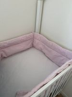 2x Bettumrandung rosa