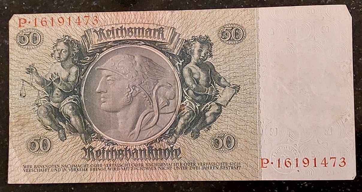 Banconote: 20 Reichsmark Banknote 1933 (2) – Usato da Arch venduto da moneyswiss 1
